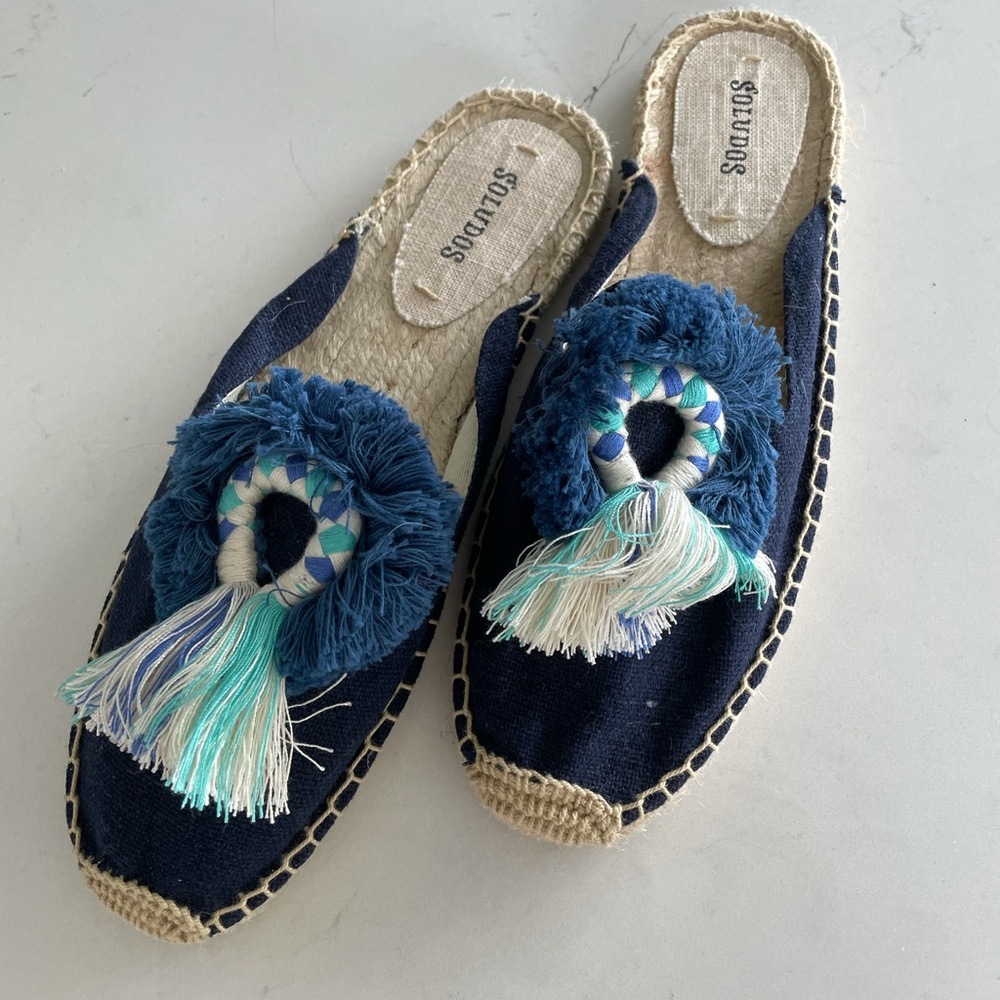 NEW soludos slippers